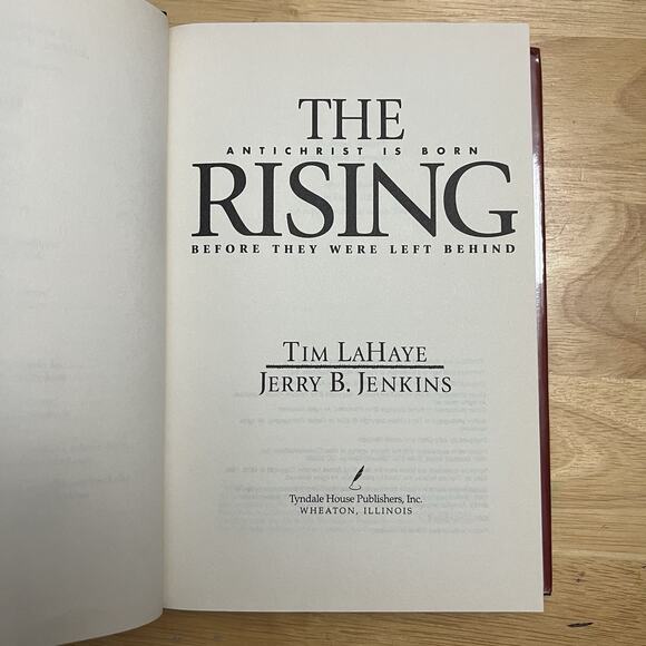 Left Behind Series Hardcover Book 13 The Rising Tim LaHaye and Jerry B Jenkins - Picture 3 of 7